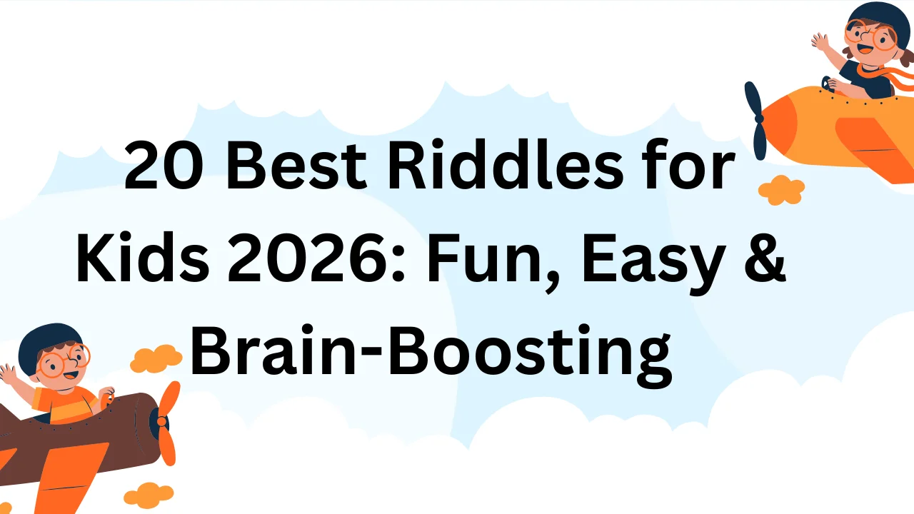 daily riddles : 20 best riddles for kids 2026