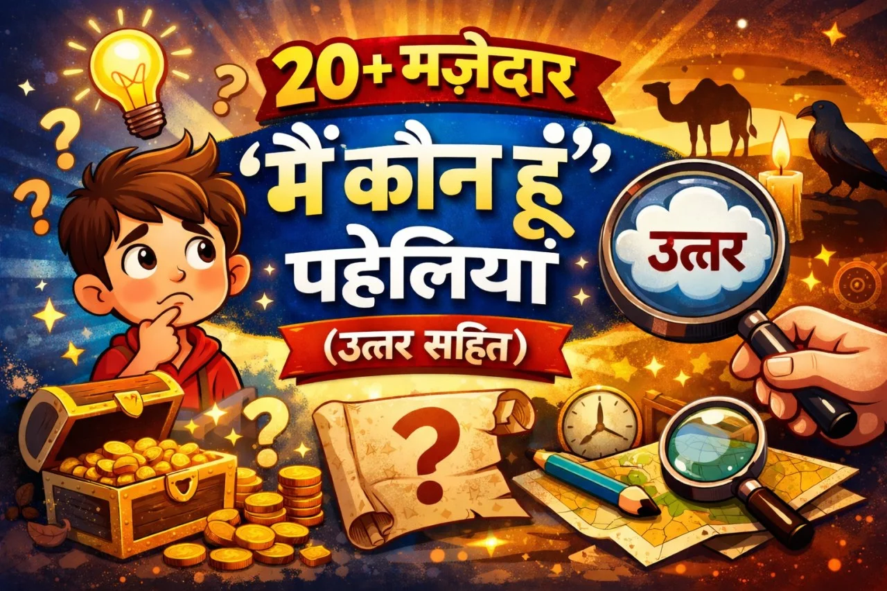paheli blogs : 20 mazedar main kaun hu paheliyan uttar sahit