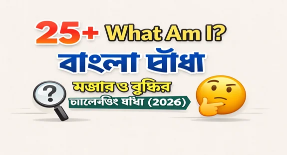 bangla dhadha : 25 plus what am i bangla riddles fun and challenging riddles 2026