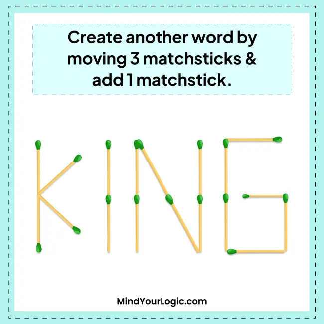Fun Matchstick Puzzles For Kids Fun Matchstick Puzzles For Kids 