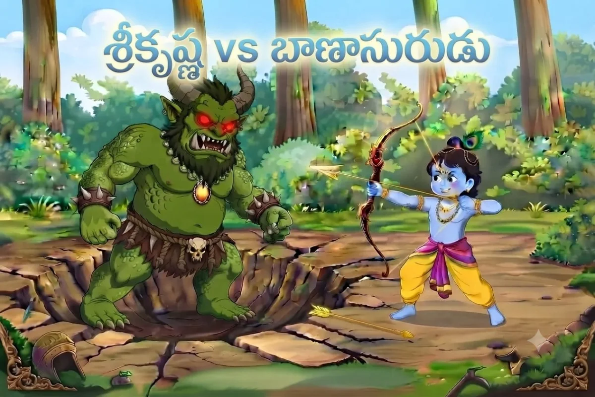 కృష్ణు స్టోరీస్ – కృష్ణుడు vs బాణాసురుడు