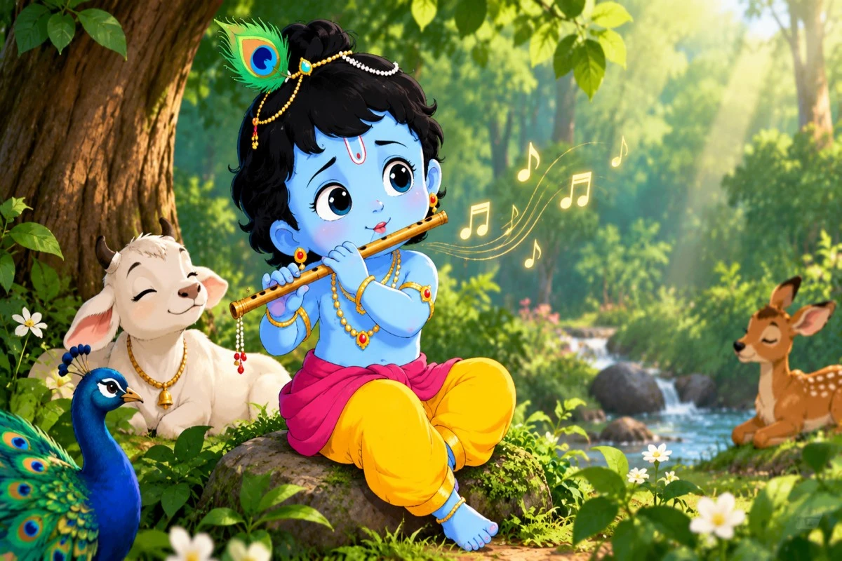 krishna lost in jungle telugu img 2