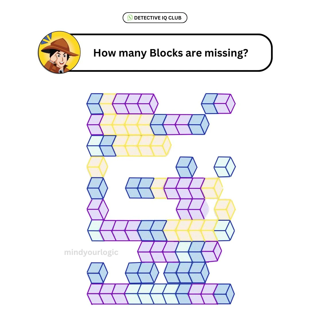 how many blocks are missing