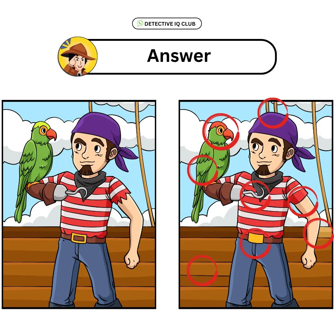 how-many-diffrences-parrot-man-answer