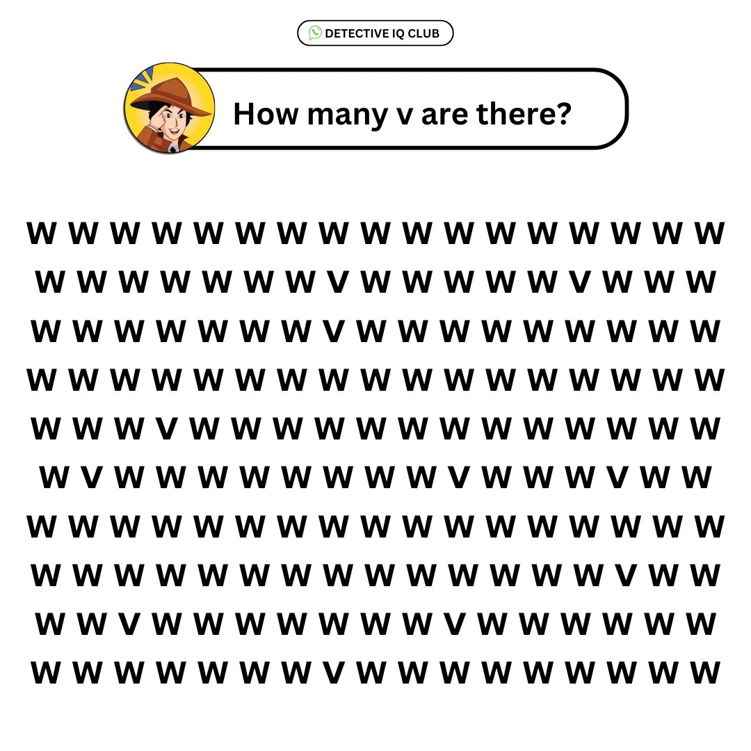 how many v are there
