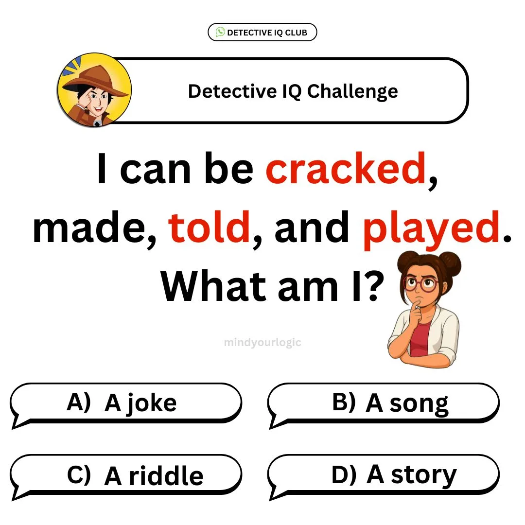 i can be cracked told made played what am i
