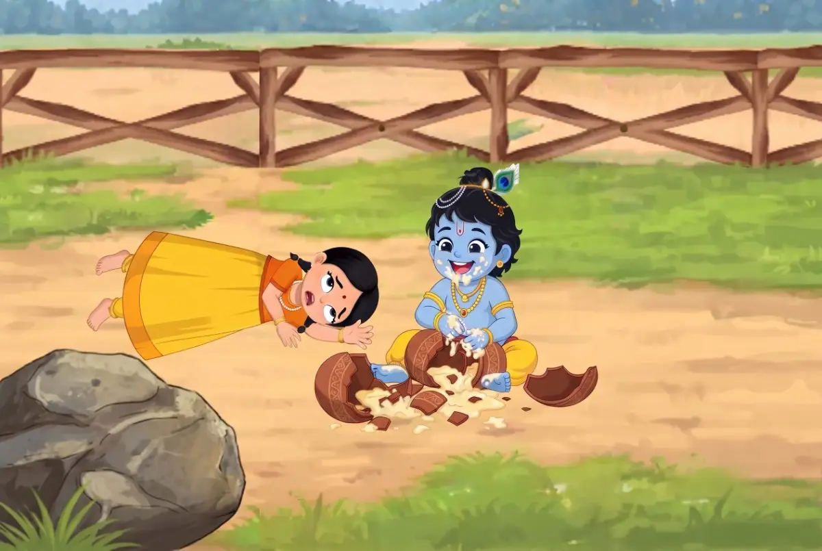 Krishna Stories: Gopis vs Naughty Krishna