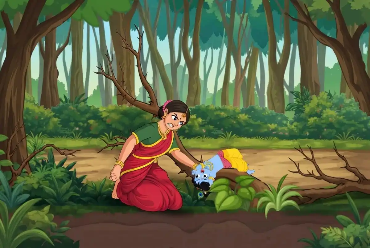 yashoda maa and kanha