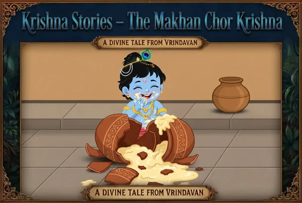 makhan chor krishna