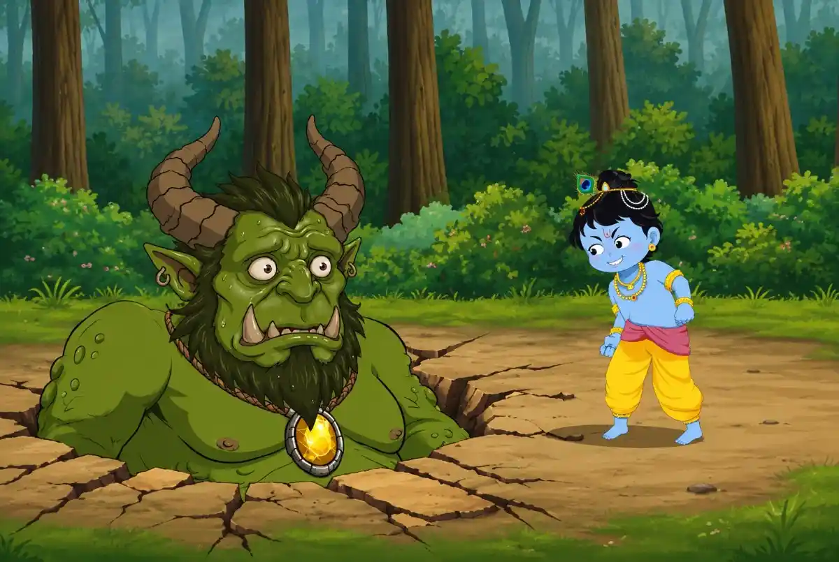 krishna and banasura