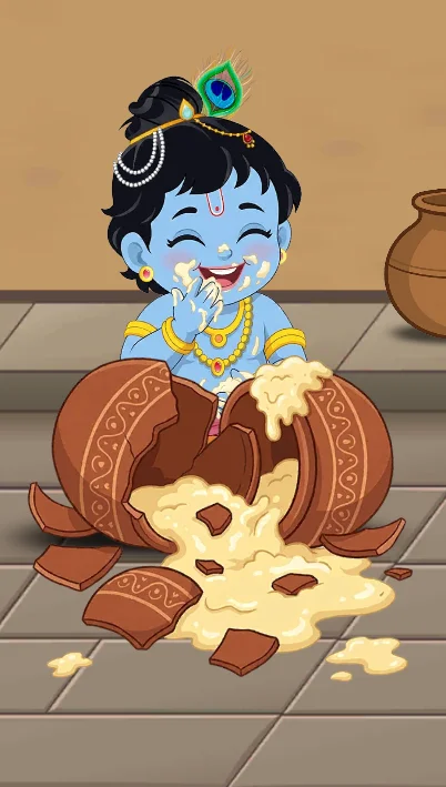 little krishna three
