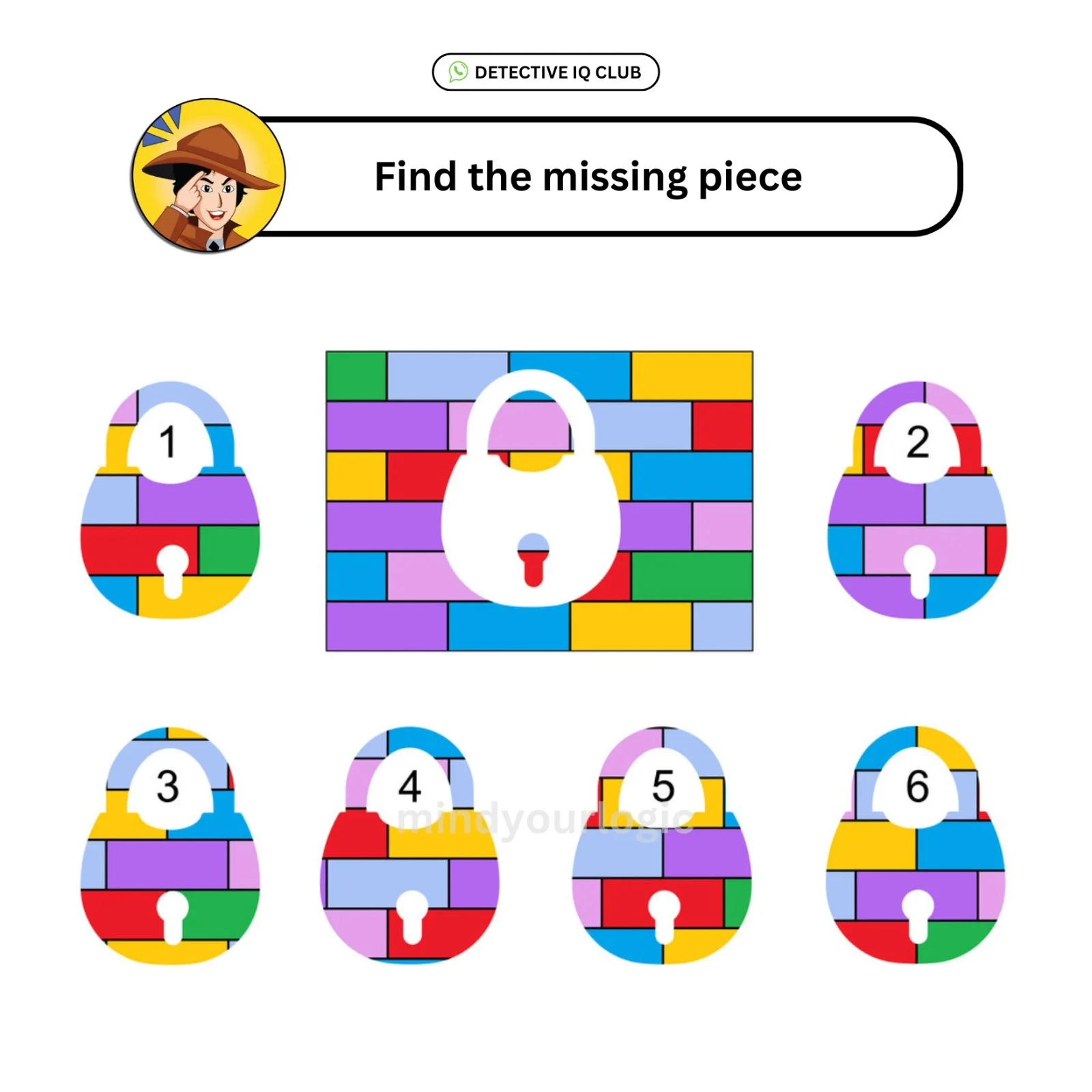 misiing piecce lock puzzle