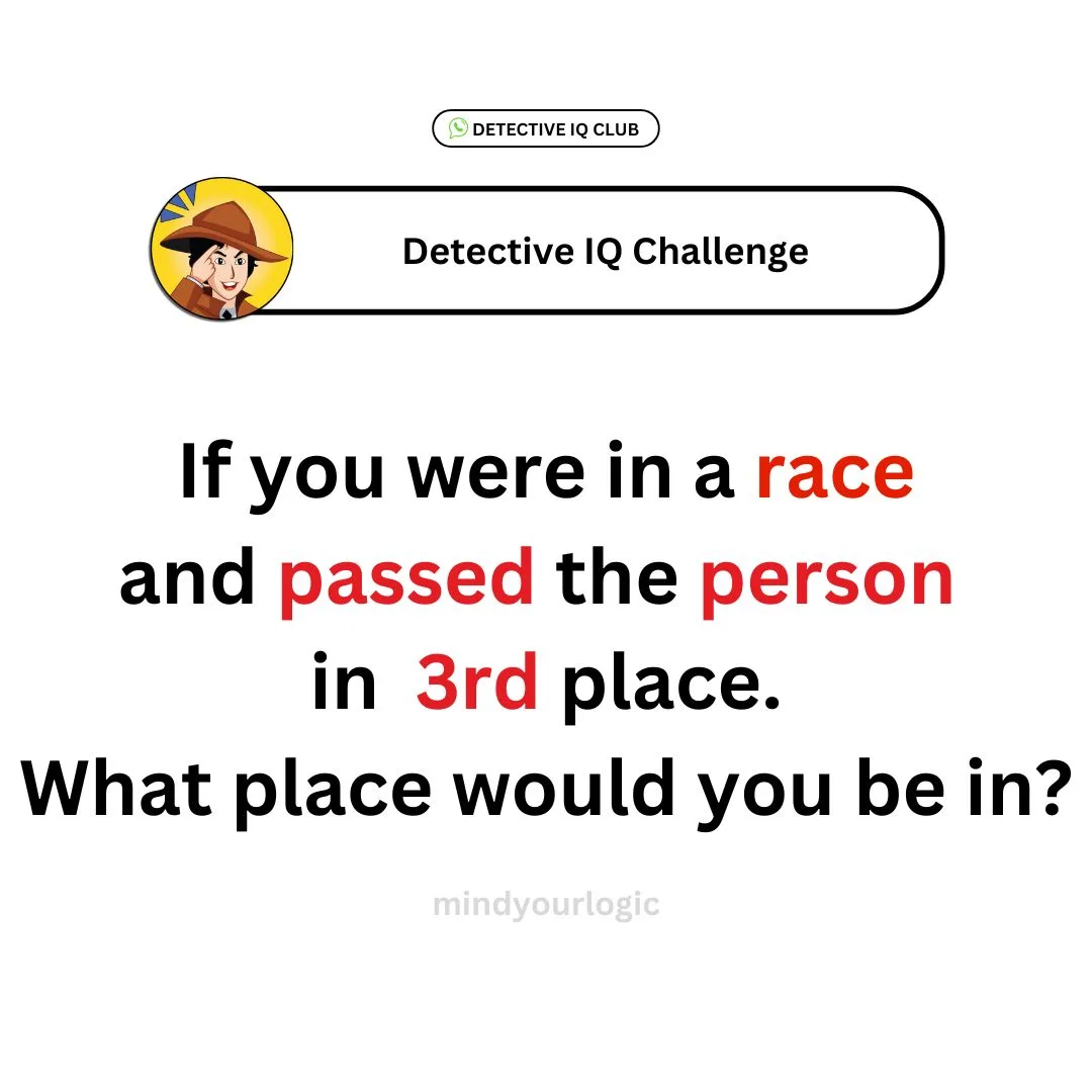 pased the third person riddle