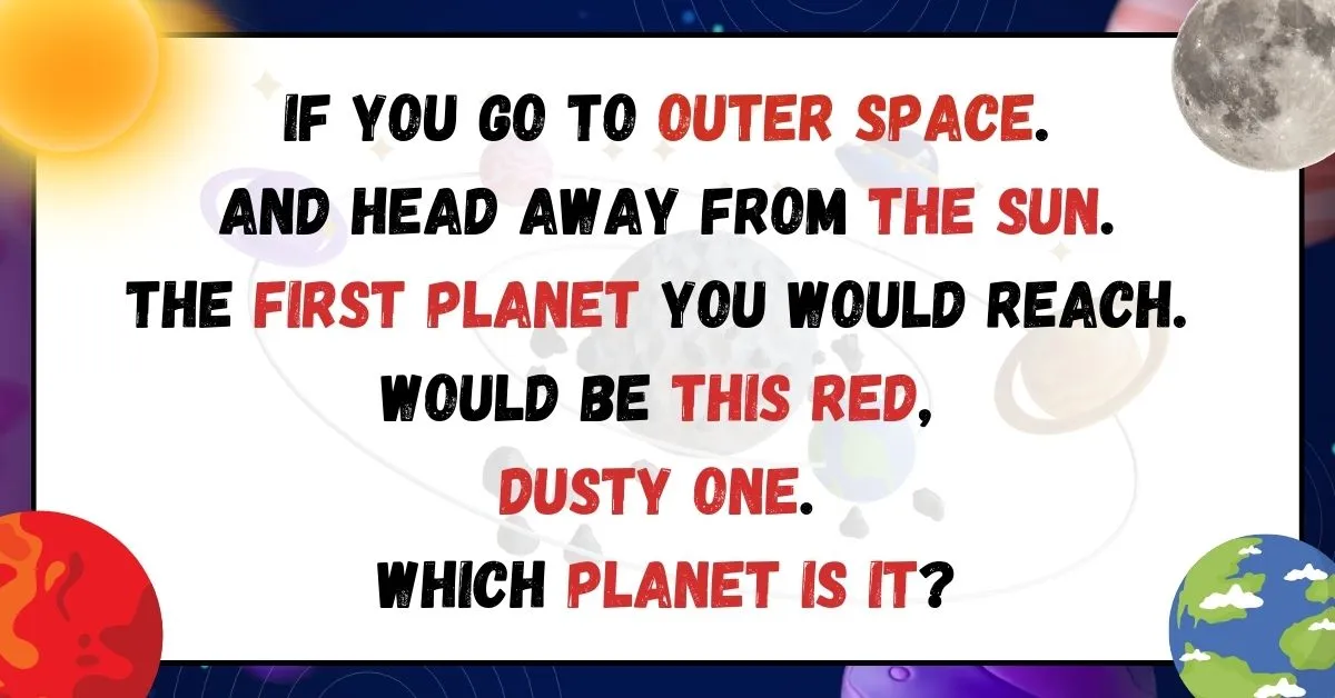 daily riddles : space riddles thumbnail