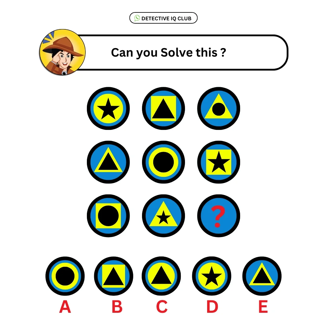 star trangle circle math puzzle