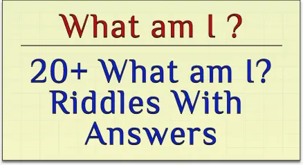 daily riddles : what am I riddles with answers