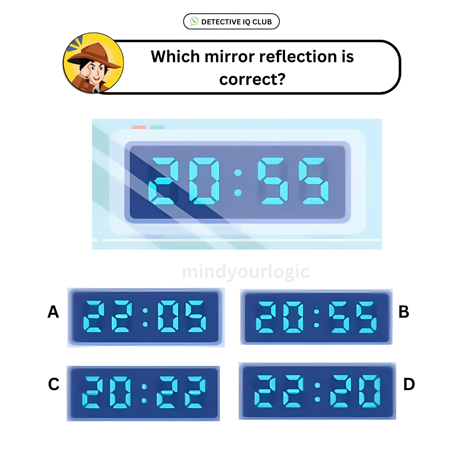 which mmirror reflctn is correct