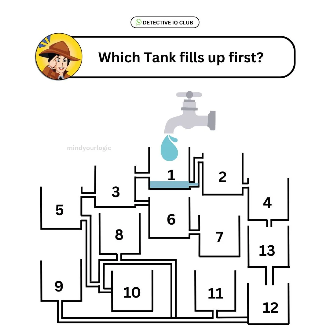 which tanks fills first