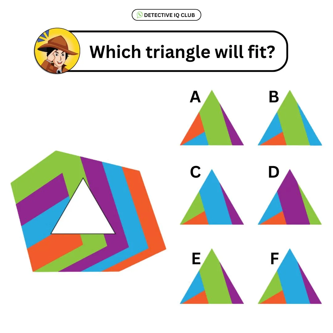 which triangle will fit