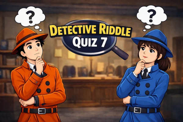 Detective Riddle Quiz 7: Can You Crack These 5 Logic Mysteries?