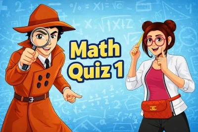 Math Quizzes for Kids: Quiz 1  (Brain Challenge) | Detective IQ Club