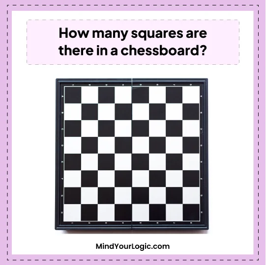 Chess Board Math Puzzle Riddle