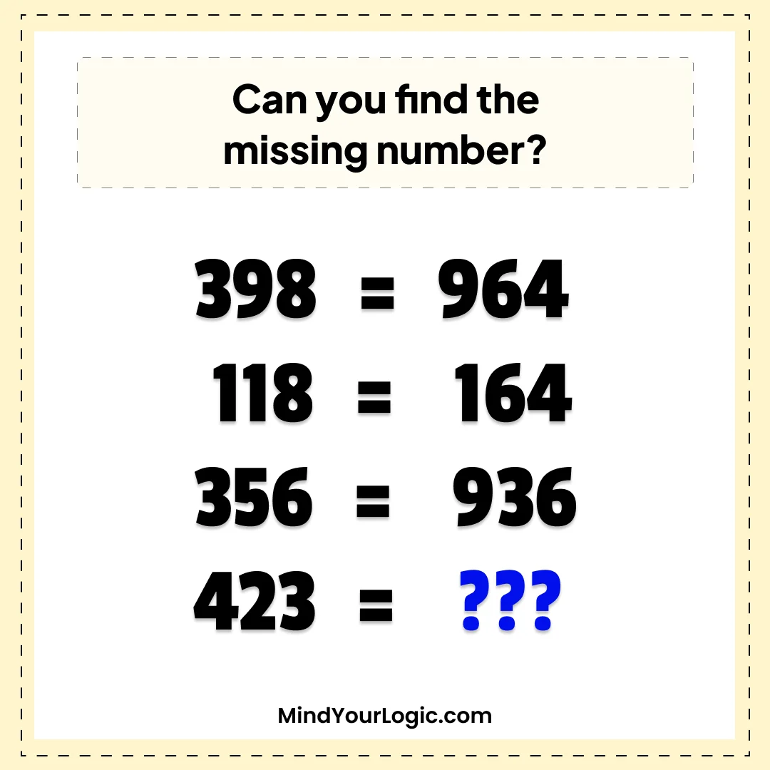 Find The number Riddle