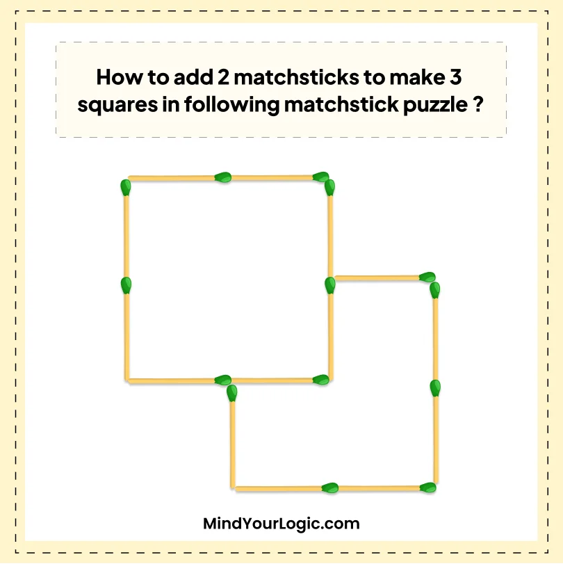 Matchstick puzzles with answers to improve your brain 