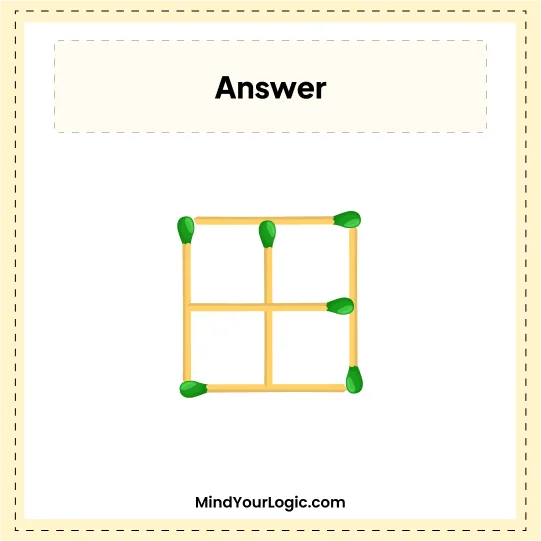 Matchstick puzzles with answers to improve your brain