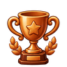 Bronze trophy
