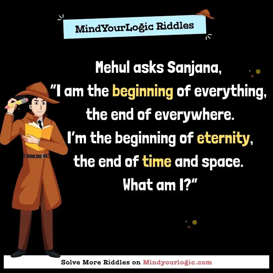 i am the beginning of everything the end of everywhere riddle