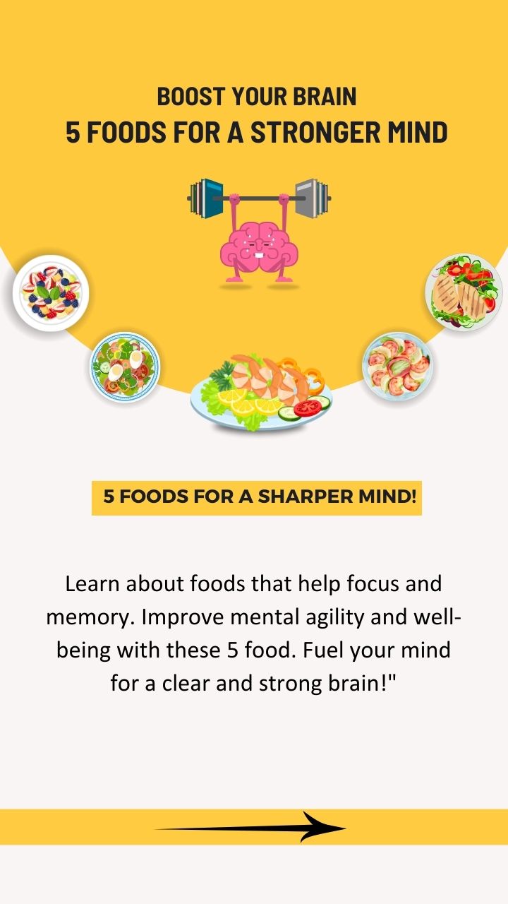 5 food for strong brain