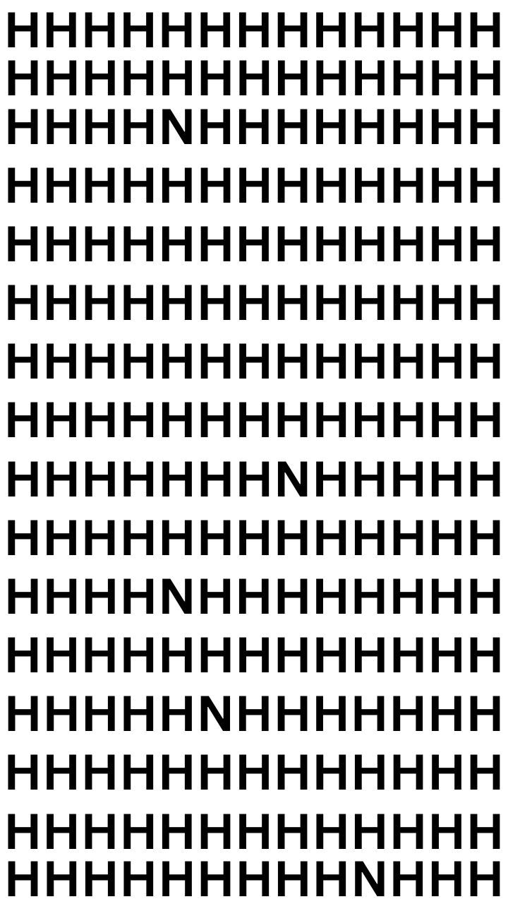 find n in group of h